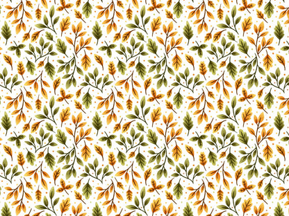 stoff-baumwolle-french-terry-sommersweat-kathi-kunterbunt-herbst-winter-blaetter-lauf-baer-mit-latzhose-teddy-khaki-kombi-blaetter-2