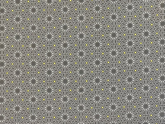 stoff-baumwolle-guetermann-ring-a-roses-natural-beauty-grafische-blumen-grau