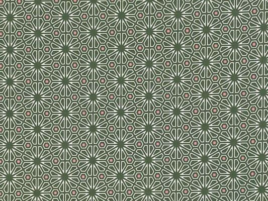 stoff-baumwolle-guetermann-ring-a-roses-natural-beauty-grafische-blumen-gruen