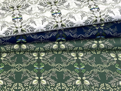 stoff-baumwolle-guetermann-ring-a-roses-natural-beauty-libelle-verschiedene-farben