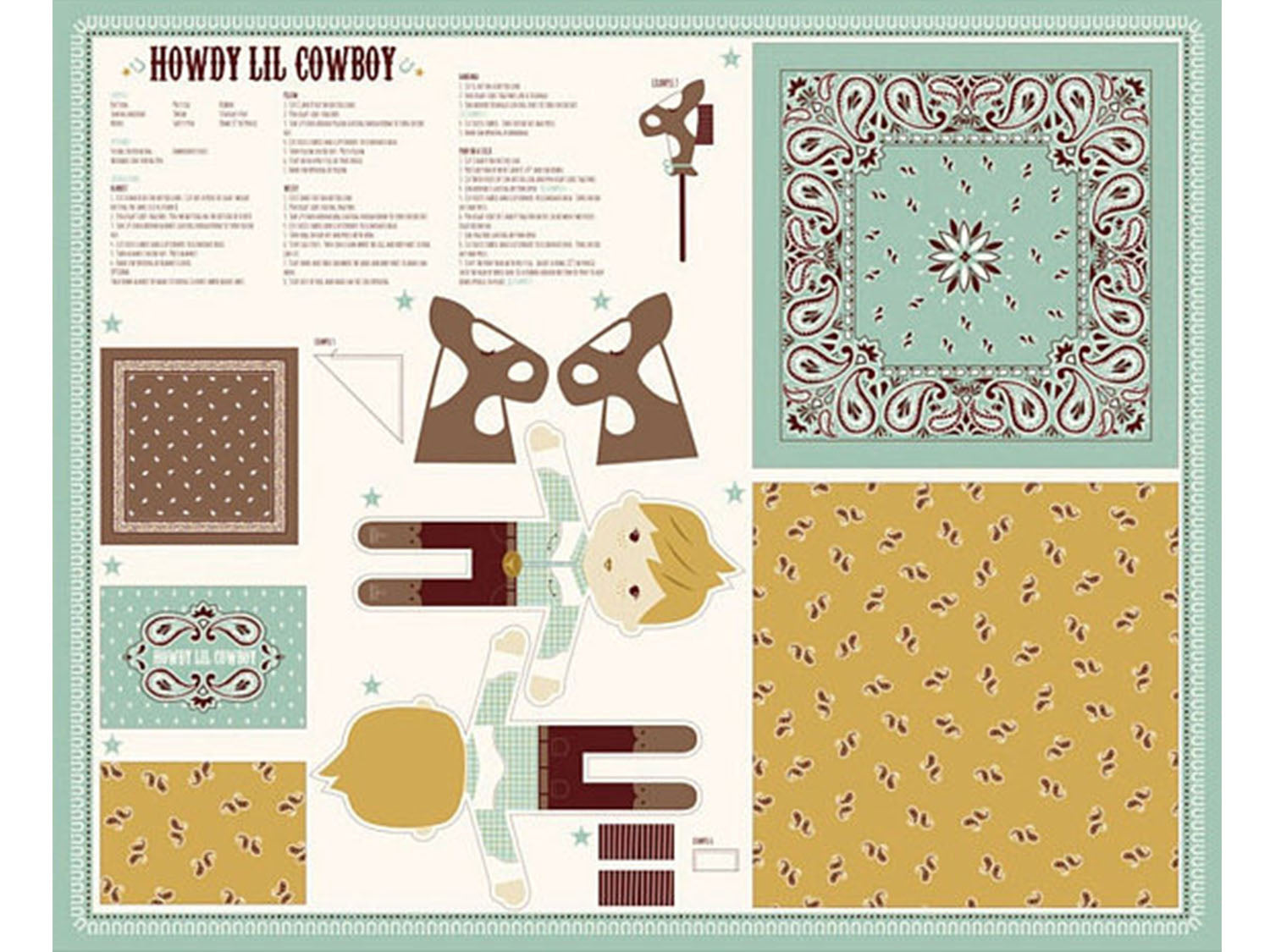 stoff-baumwolle-howdy-lil-cowboy-panel