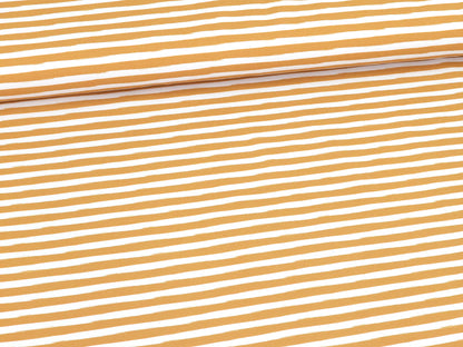 stoff-baumwolle-jersey-baumwolljersey-tiere-im-wald-kombi-streifen-ocker-2