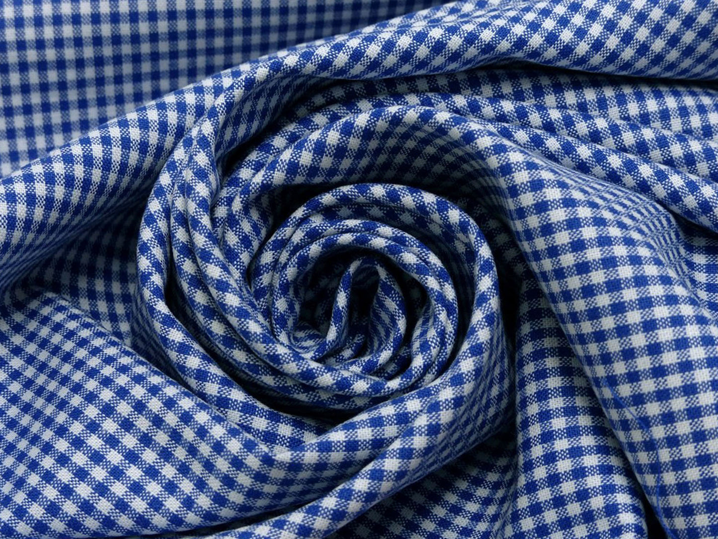 stoff-baumwolle-karo-kariert-royalblau