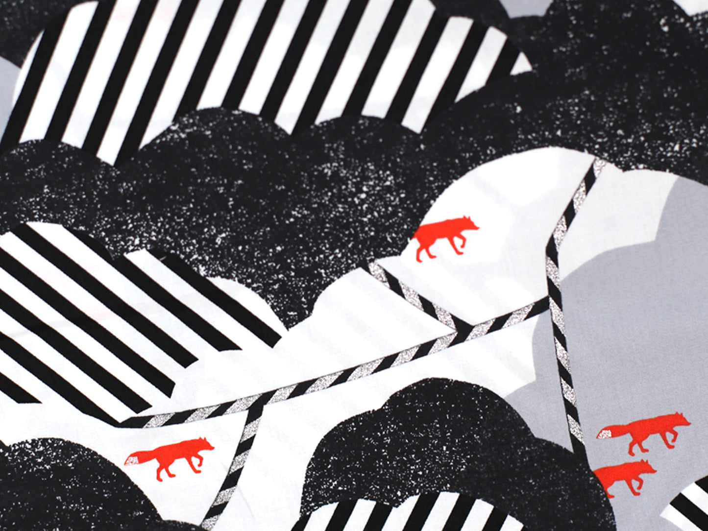 Cotton Fabric - All Bundled Up Checkers