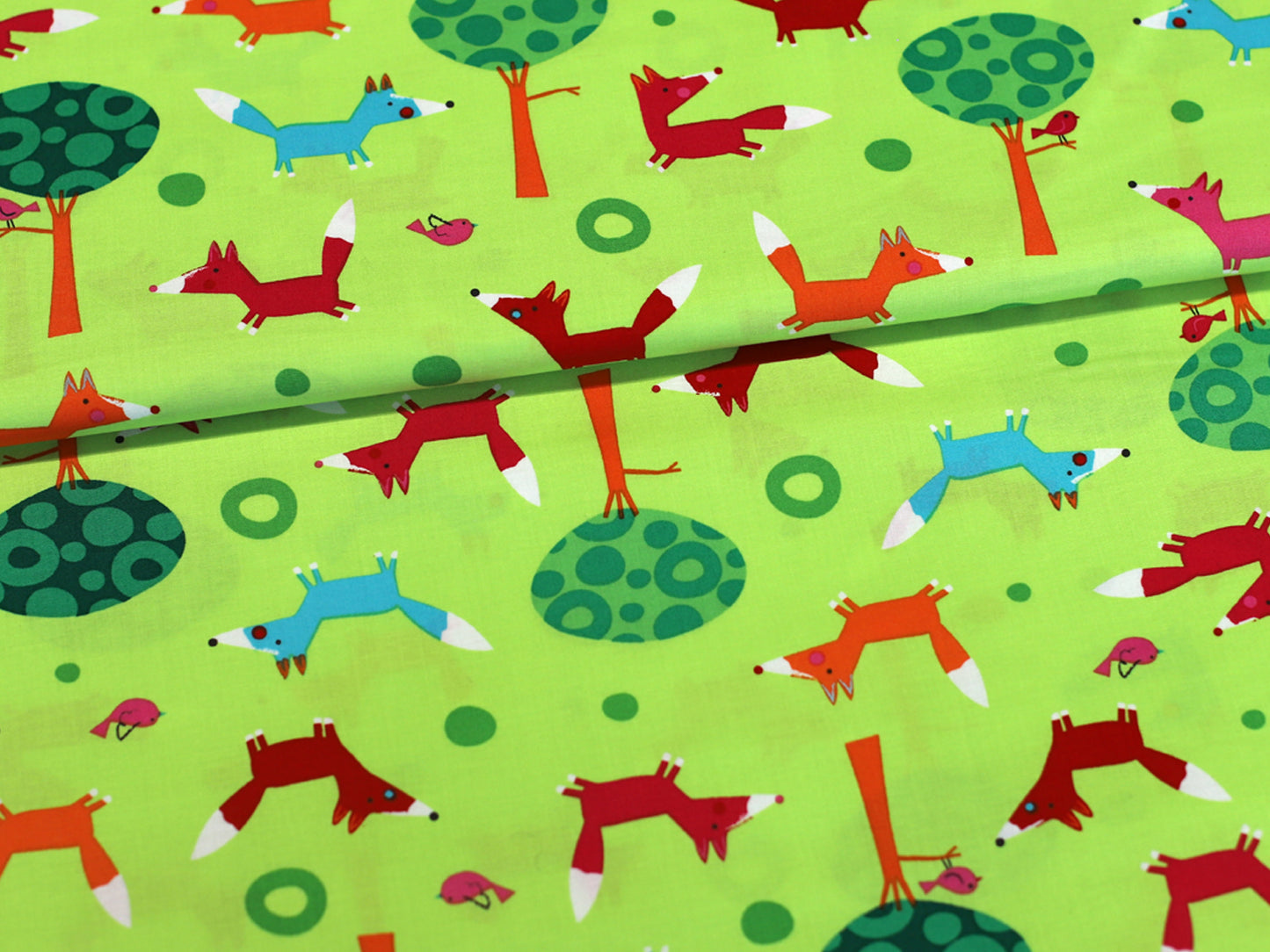 Patchworkstoff - Baumwolle Stoff - Creatures & Critters - Fuchs