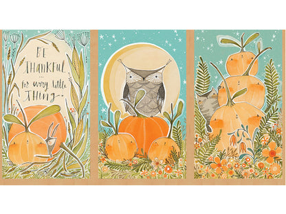 Cotton Fabric - PANEL - Autumn Bazaar