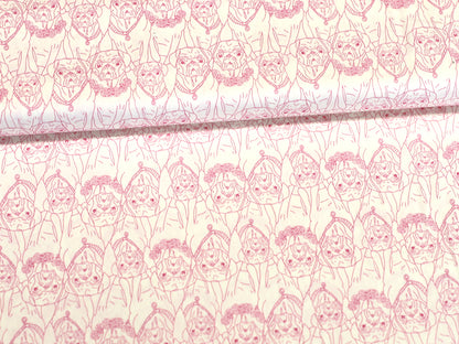 Patchworkstoff - Baumwolle Stoff - Joie de Vivre Pug