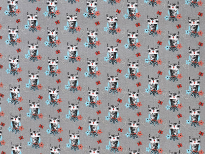 Tissu de coton - Grandeur d'hiver Argent