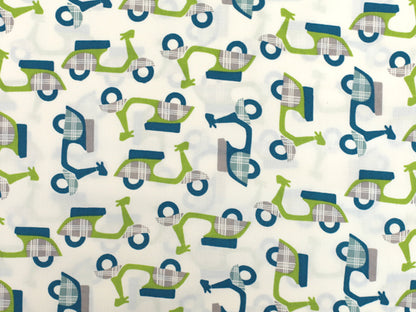 Patchworkstoff - Baumwolle Stoff -  Mod Squad, Cream-Green