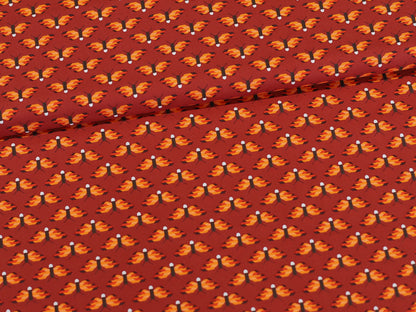 Patchworkstoff - Baumwolle Stoff - Pacific Red
