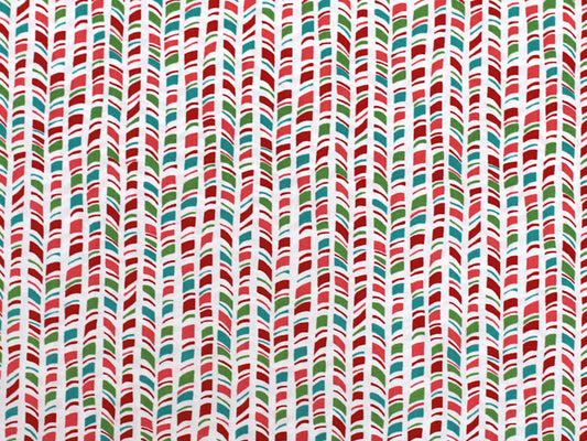 Cotton Fabric - All Bundled Up Checkers