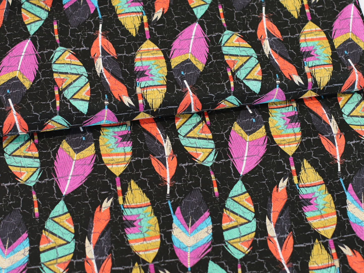 Patchworkstoff - Baumwolle Stoff -  Southwest Feathers