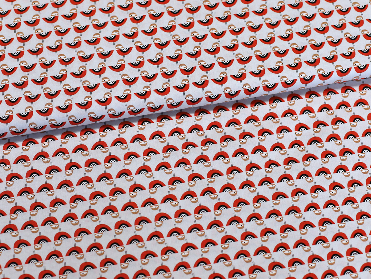 Cotton Fabric - All Bundled Up Checkers