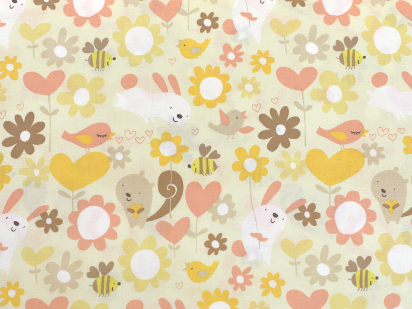 Patchworkstoff - Baumwolle Stoff - Sweet Heart Hugs