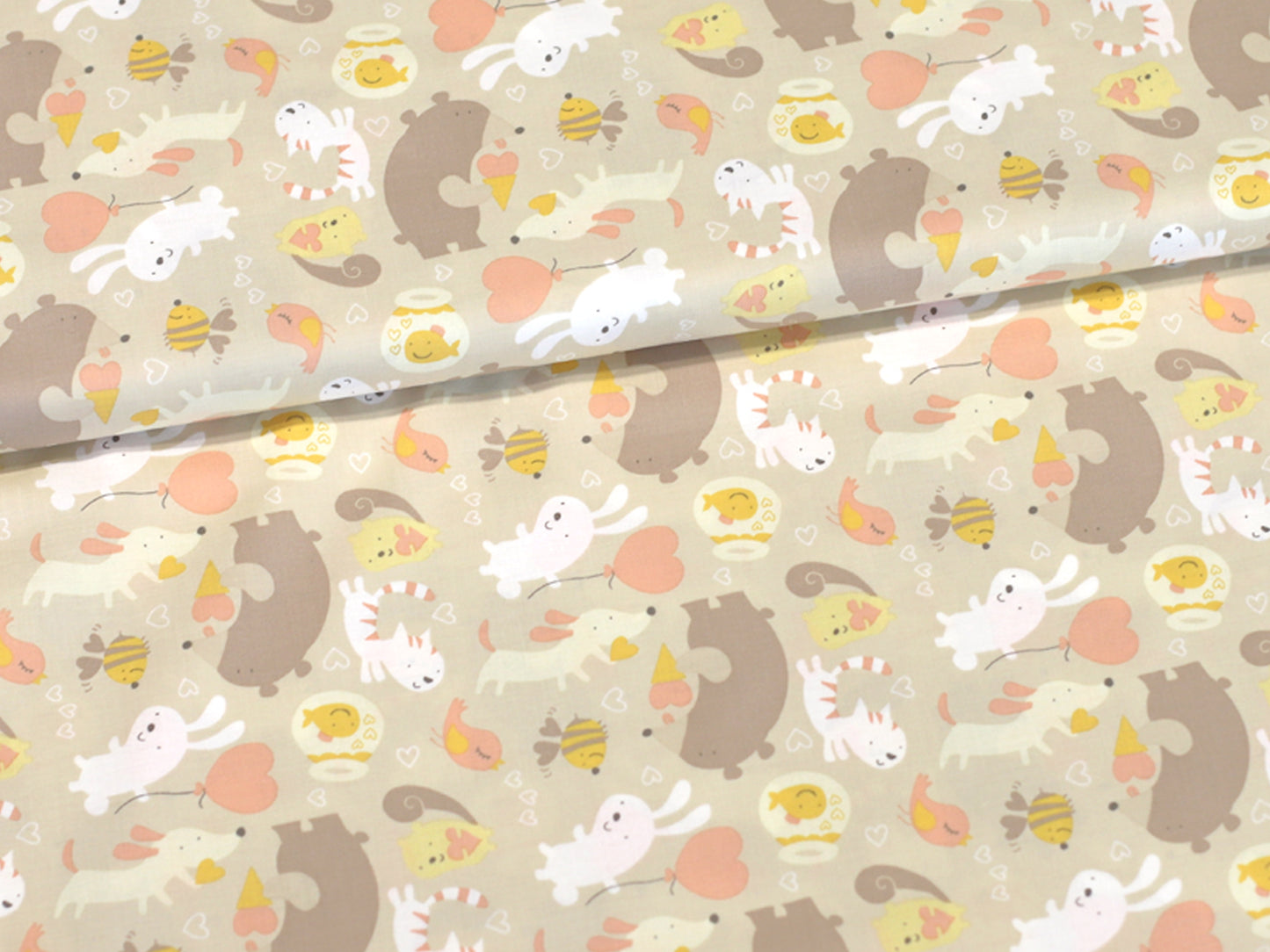 Cotton Fabric - All Bundled Up Checkers