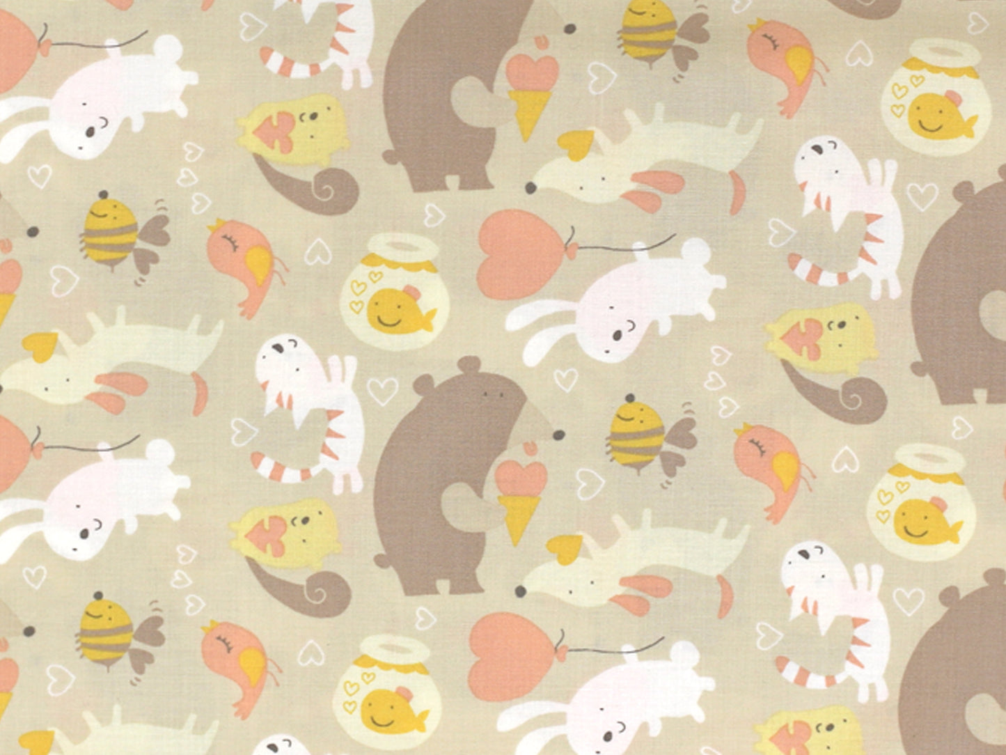 Cotton Fabric - All Bundled Up Checkers