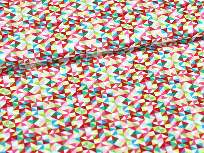 Tissu coton marine - Écureuils