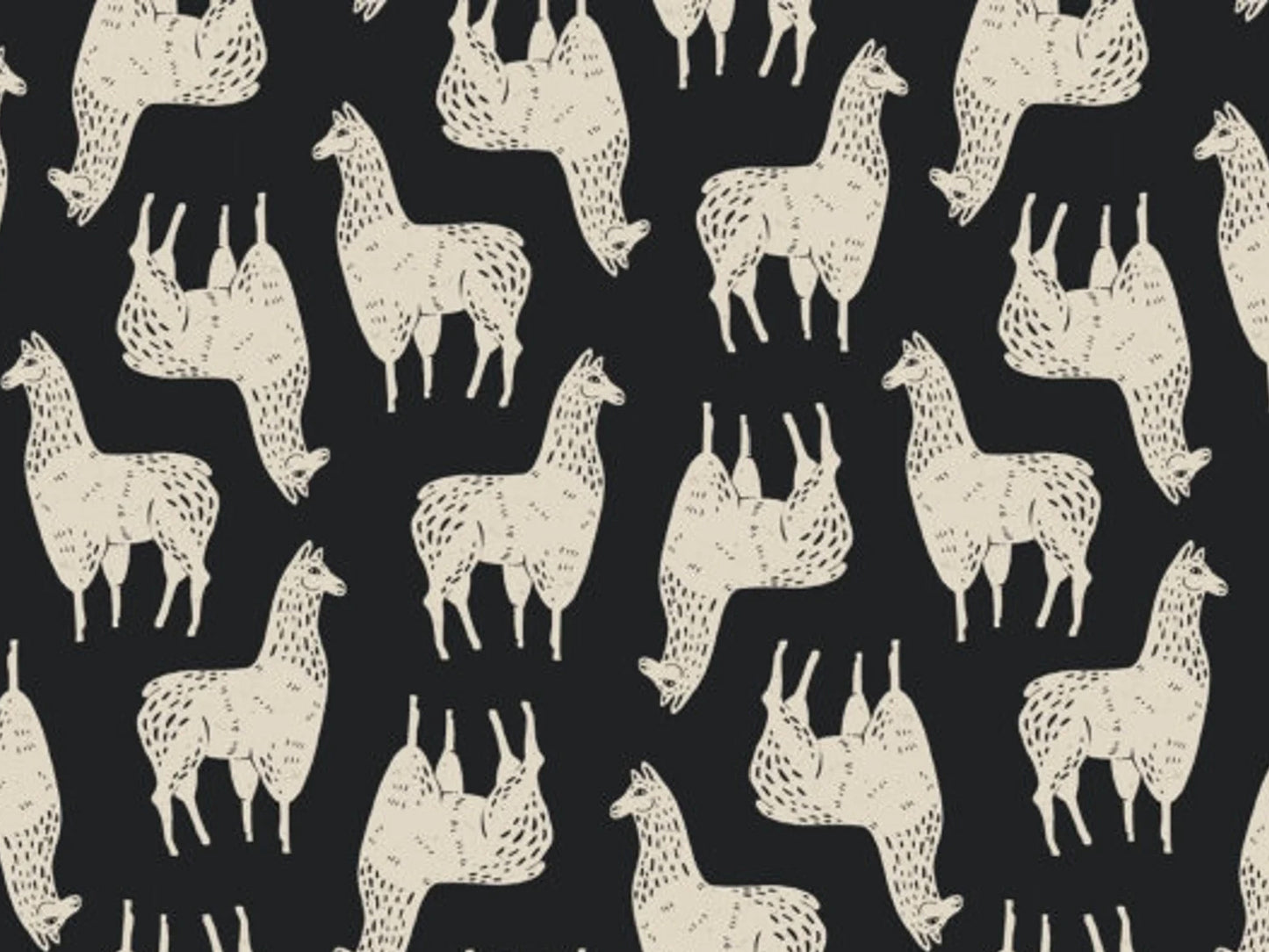 Cotton Fabric - Reindeer Lodge - Rustic Holiday