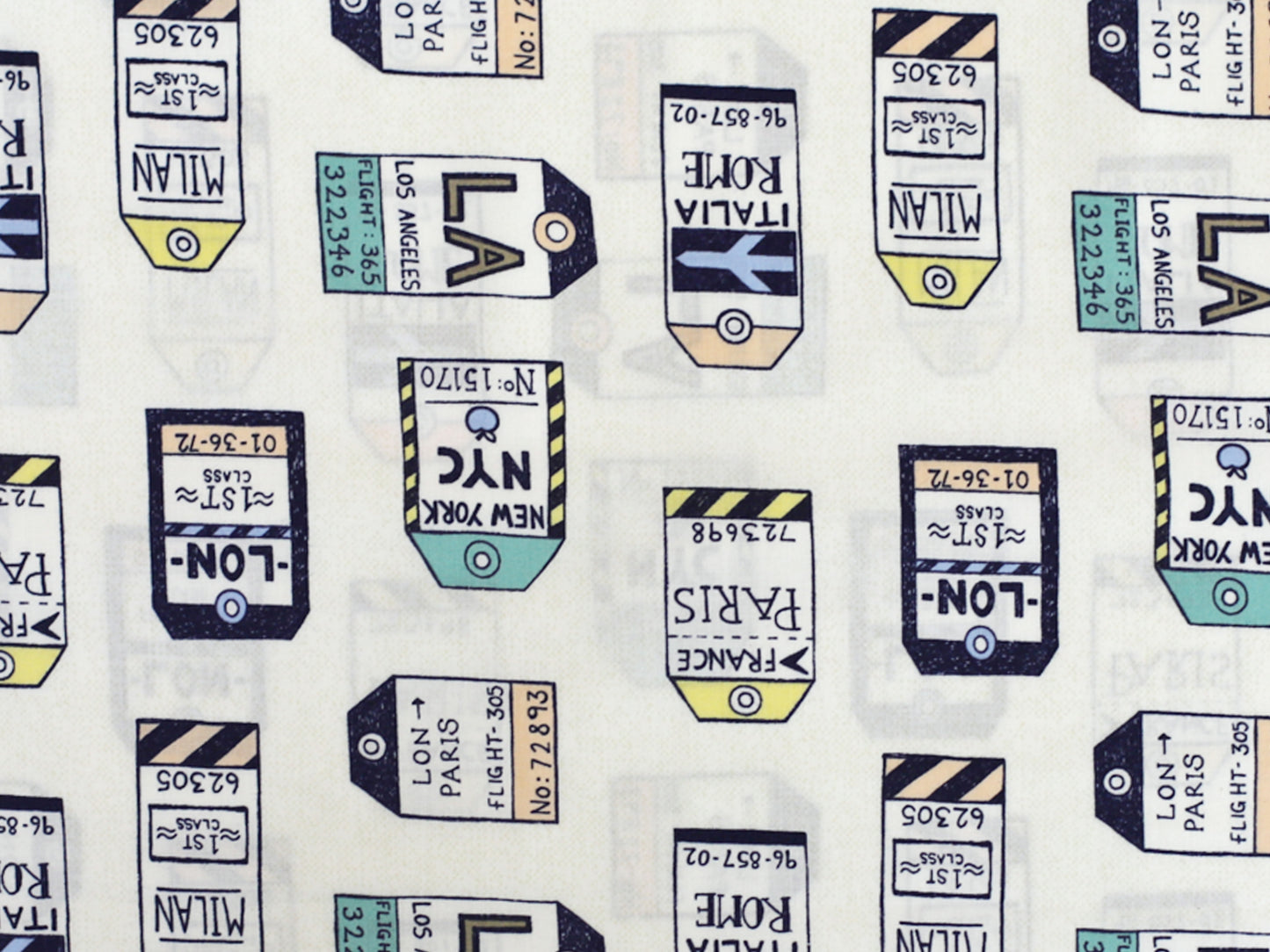 Cotton Fabric - All Bundled Up Checkers