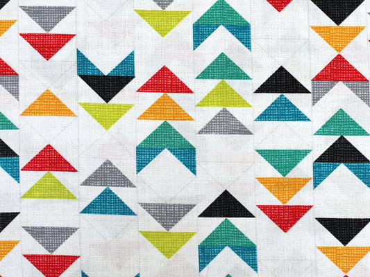 Cotton Fabric - All Bundled Up Checkers
