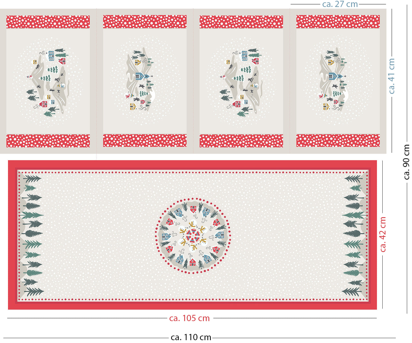 stoff-baumwolle-patchwork-lewis-irene-snow-day-table-centre-placemats-cream-masse