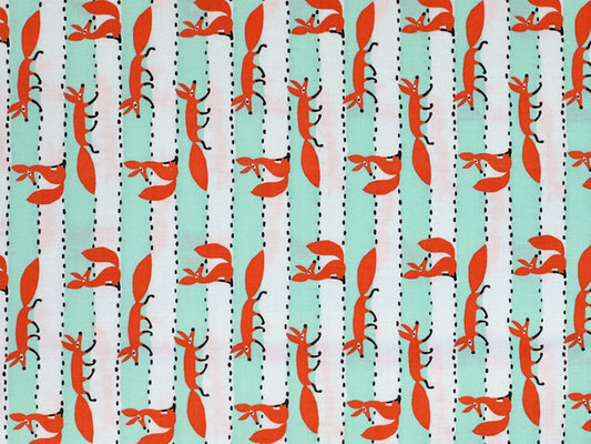 Baumwolle Stoff - Patchworkstoff - Foxy Fellas