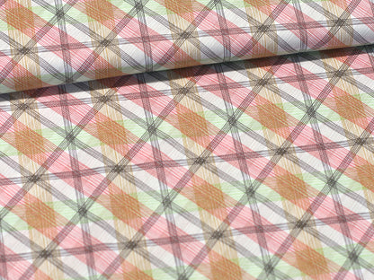 Cotton Fabric - All Bundled Up Checkers