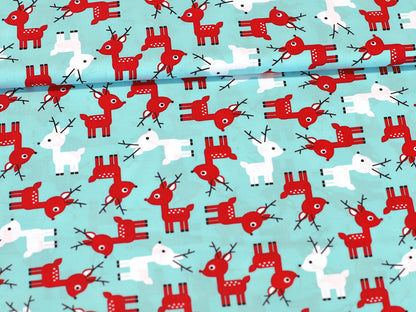 Cotton Fabric - All Bundled Up Checkers