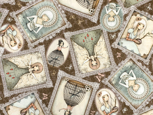 Cotton Fabric - All Bundled Up Checkers