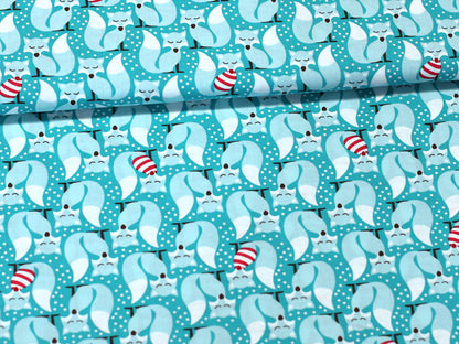 Patchworkstoff - Baumwolle Stoff - Festive Forest, Sweater Weather