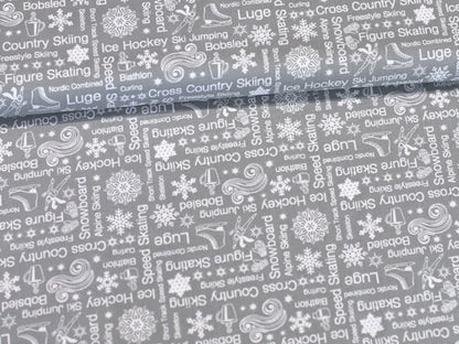 Cotton Fabric - All Bundled Up Checkers