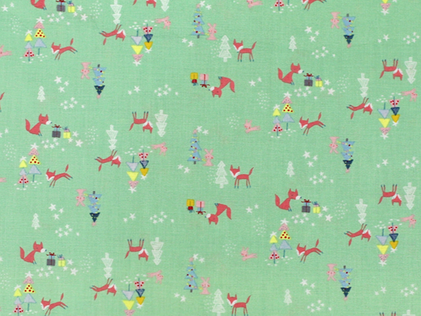 Cotton Fabric - All Bundled Up Checkers