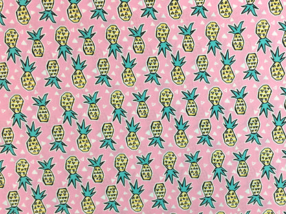 stoff-baumwolle-pineapples-pink