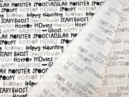 stoff-baumwolle-slub-halloween-herbst-gespenst-geisterstunde-tupfen-grau-woerter-2