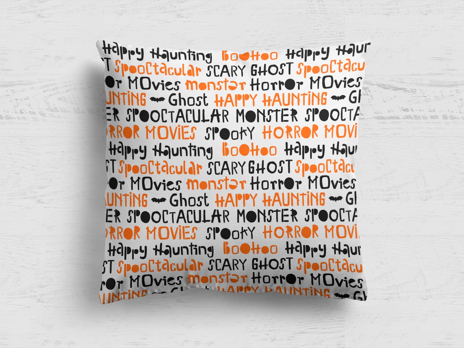 stoff-baumwolle-slub-halloween-herbst-gespenst-geisterstunde-tupfen-orange-woerter-2
