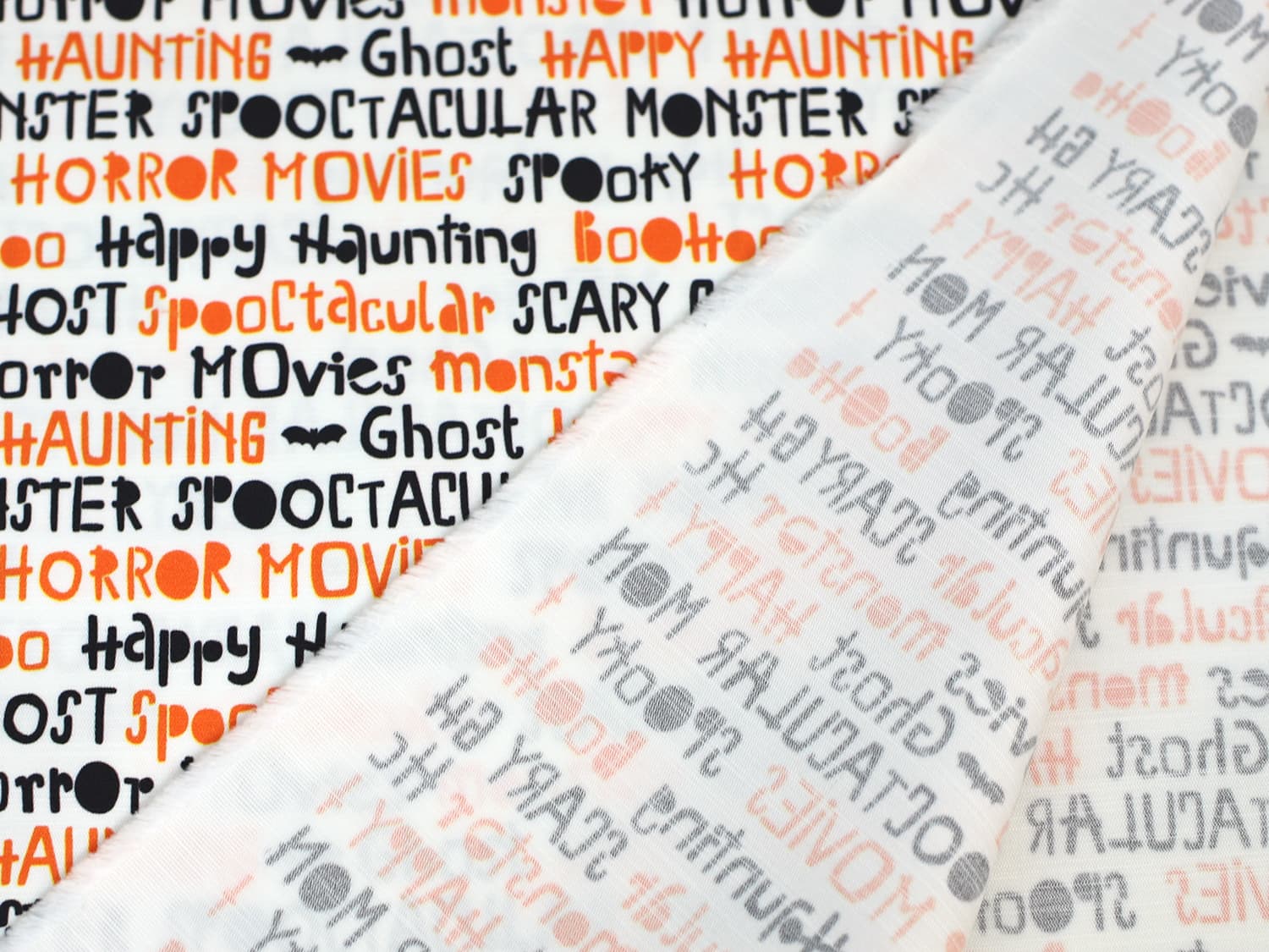 stoff-baumwolle-slub-halloween-herbst-gespenst-geisterstunde-tupfen-orange-woerter-3