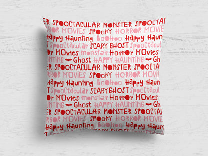 stoff-baumwolle-slub-halloween-herbst-gespenst-geisterstunde-tupfen-rosa-rot-woerter-2