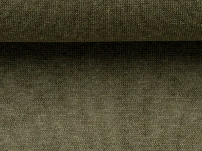 stoff-buendchen-baumwolle-melange-khaki-meliert-2