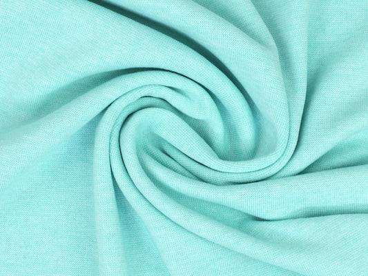 stoff-buendchen-buendchenstoff-hellmint-weiss-meliert-melange