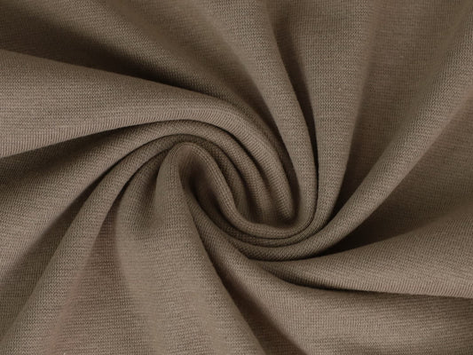 stoff-buendchen-buendchenstoff-meterware-uni-einfarbig-polly-aschbraun-hell