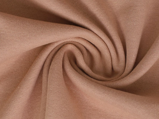 stoff-buendchen-buendchenstoff-meterware-uni-einfarbig-polly-dunkles-nude
