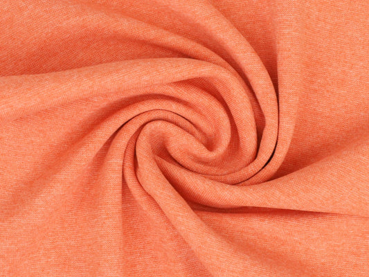 stoff-buendchen-buendchenstoff-orange-weiss-meliert-melange