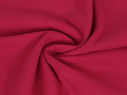 stoff-buendchenstoff-buendchen-im-schlauch-baumwolle-elastisch-einfarbig-uni-016-himbeere