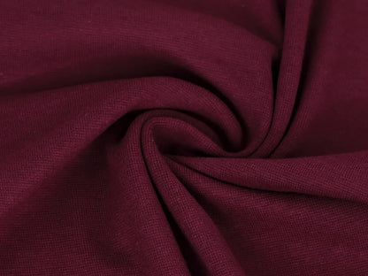 stoff-buendchenstoff-buendchen-im-schlauch-baumwolle-elastisch-einfarbig-uni-018-weinrot
