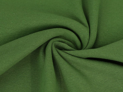 stoff-buendchenstoff-buendchen-im-schlauch-baumwolle-elastisch-einfarbig-uni-026-khaki-dunkel