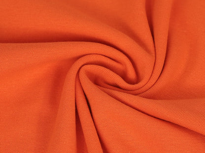 stoff-buendchenstoff-buendchen-im-schlauch-baumwolle-elastisch-einfarbig-uni-036-dunkelorange