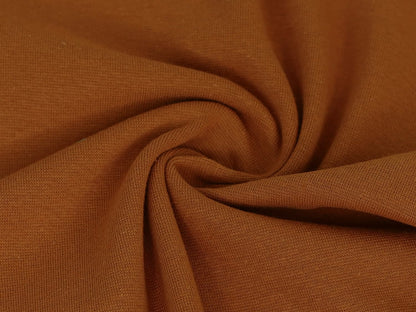 stoff-buendchenstoff-buendchen-im-schlauch-baumwolle-elastisch-einfarbig-uni-153-karamell