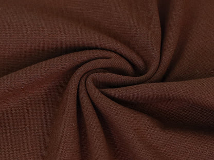 stoff-buendchenstoff-buendchen-im-schlauch-baumwolle-elastisch-einfarbig-uni-155-schoko