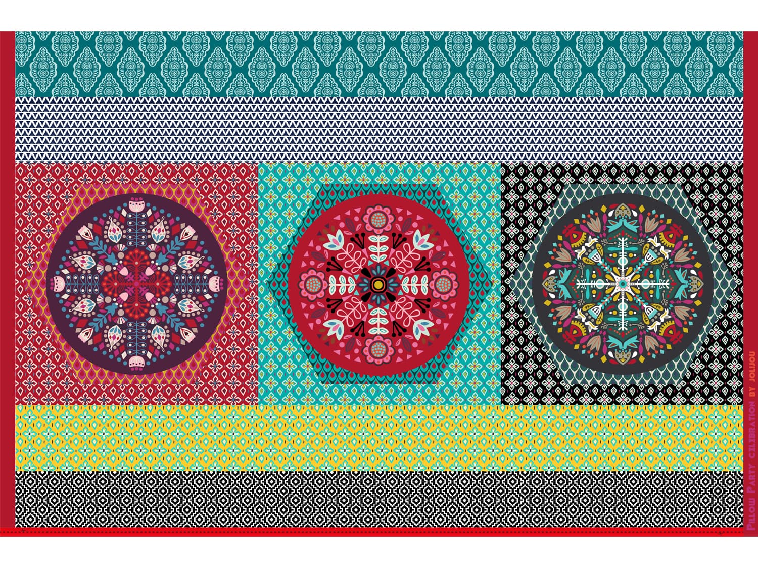 stoff-canvas-swafing-jolijou-pillow-party-celebration-panel