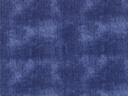 French Terry Stoff - Jeans Optik - blau